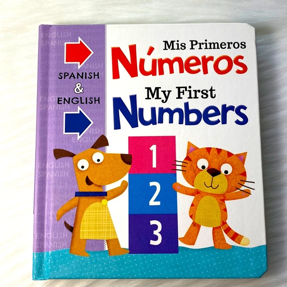 Autumn Publishing Other - Baby/Toddler/Children Bilingual Board Book Spanish & English "First Numbers"